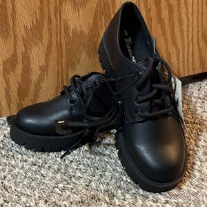 No Boundaries Black Combat Boots
